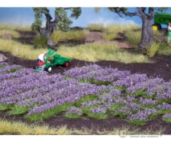 Noch 07136 HO Lavender -Noch Shop noch 07136 ho lavender grass scenery mats 981