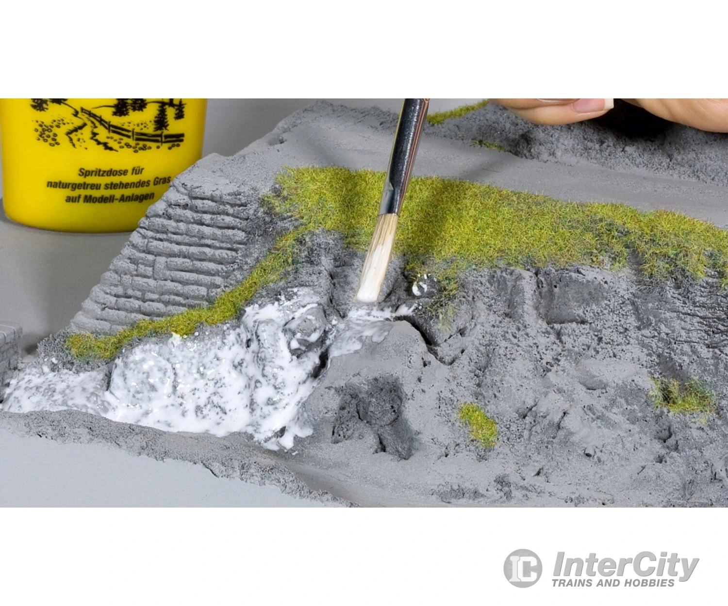 Noch 07251 HO, N, Z Groundcover Foliage, Olive Green 4 Noch 07251 HO, N, Z Groundcover Foliage, Olive Green - Image 2