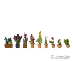 Noch 14012 HO Ornamental Plants In Pots -Noch Shop noch 14012 ho ornamental plants in pots trees vegetation 762