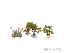 Noch 14020 HO Ornamental Plants In Flowerpots