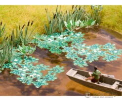 Noch 14114 HO Lotus Flower -Noch Shop noch 14114 ho lotus flower trees vegetation 977