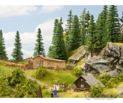 Noch 14339 HO Mountain Hut -Noch Shop noch 14339 ho mountain hut scenery details 366