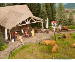 Noch 14824 HO Coffee Shop -Noch Shop noch 14824 ho coffee shop scenery details 527