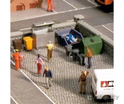 Noch 14825 HO Müllbehälter -Noch Shop noch 14825 ho muellbehaelter scenery details 471