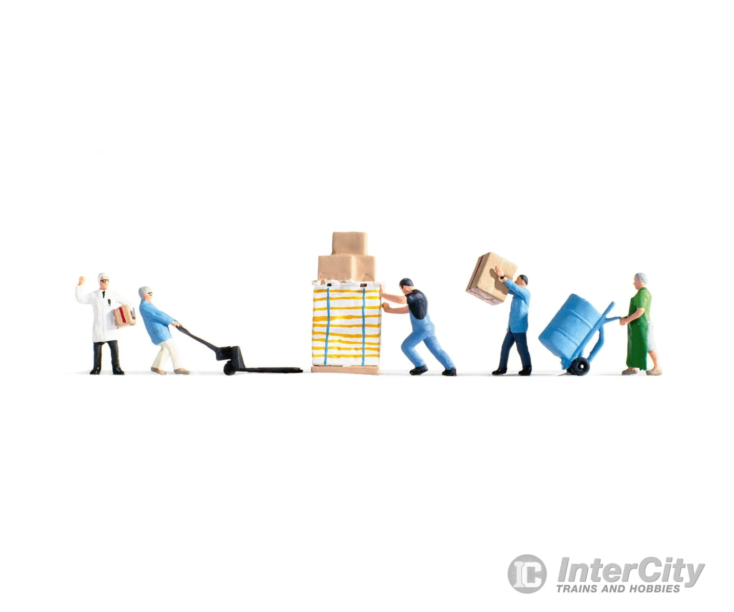 Noch 15038 HO Warehousemen 3 Noch 15038 HO Warehousemen