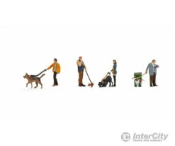 Noch 15471 HO People With Dogs -Noch Shop noch 15471 ho people with dogs figures 353