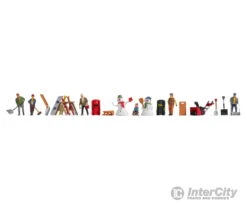 Noch 16220 HO Themed Figures Sets "Winter’s Day"