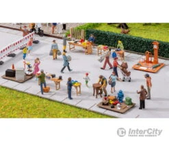 Noch 16281 HO Themed Figures Set 'Flea Market' -Noch Shop noch 16281 ho themed figures set flea market 177