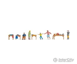 Noch 16281 HO Themed Figures Set 'Flea Market' -Noch Shop noch 16281 ho themed figures set flea market 892