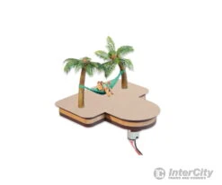 Noch 21772 HO Micro-motion Palms With Hammock -Noch Shop noch 21772 ho micro motion palms with hammock trees vegetation 560