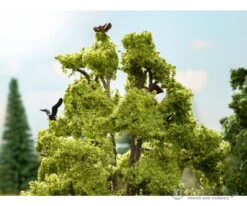 Noch 21782 HO Lime Tree With Tweeting Birds -Noch Shop noch 21782 ho lime tree with tweeting birds trees vegetation 446