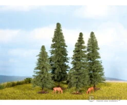 Noch 25432 HO, N, Z Fir Trees -Noch Shop noch 25432 ho n z fir trees vegetation 557