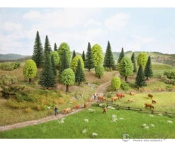 Noch 26811 HO Mixed Forest -Noch Shop noch 26811 ho mixed forest trees vegetation 994