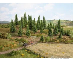 Noch 26826 HO Model Spruce Trees -Noch Shop noch 26826 ho model spruce trees vegetation 747