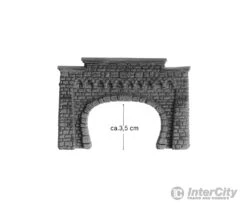 Noch 44820 Z Tunnel Portal, Double Track -Noch Shop noch 44820 z tunnel portal double track tunnels bridges 174