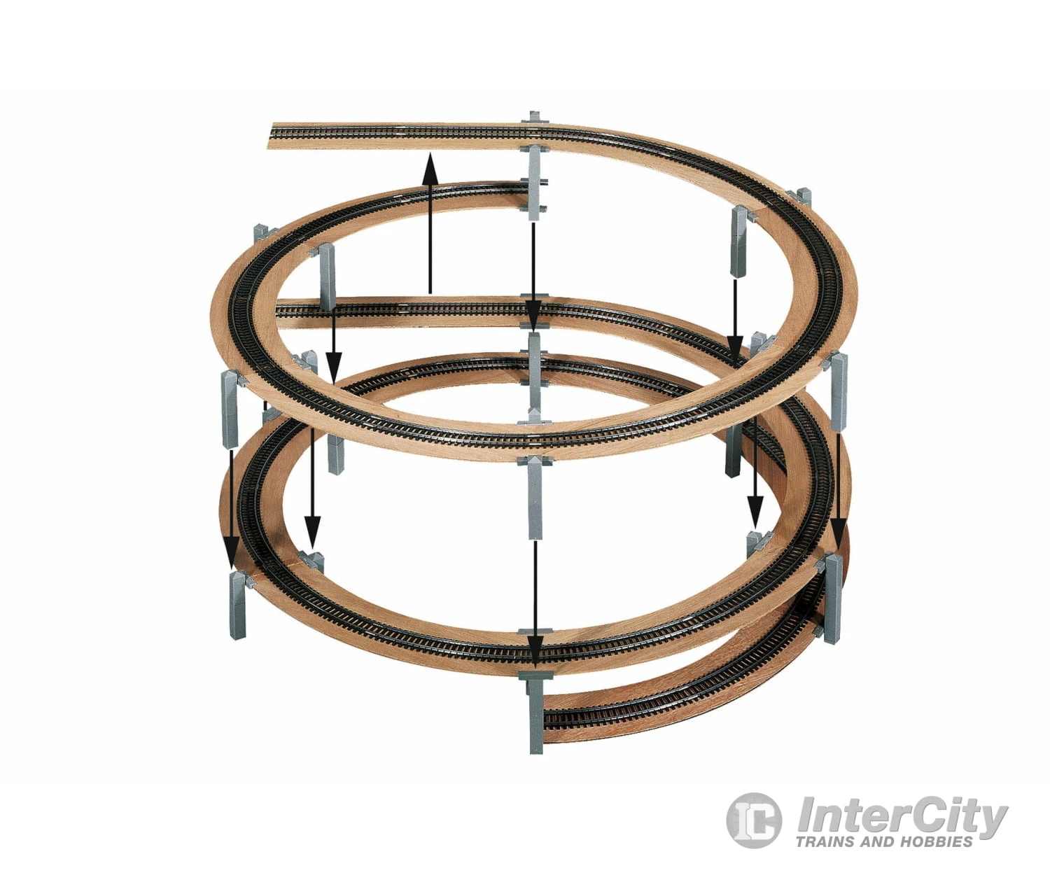 Noch 53109 HO LAGGIES Helix Complete Kit, Add-on Circle 3 Noch 53109 HO LAGGIES Helix Complete Kit, Add-on Circle