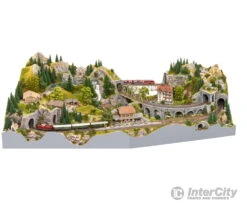 Noch 53605 HO Easy TRACK Railway Route Kit "Andreastal" -Noch Shop noch 53605 ho easy track railway route kit andreastal layout kits 577