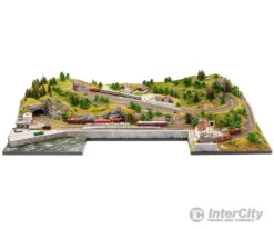 Noch 53610 HO Easy TRACK Railway Route Kit "Martinstadt" -Noch Shop noch 53610 ho easy track railway route kit martinstadt layout kits 681