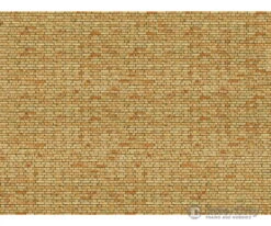 Noch 56613 HO 3D Cardboard Sheet "Clinker" -Noch Shop noch 56613 ho 3d cardboard sheet clinker other scenery 685