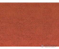 Noch 56690 HO 3D Cardboard Sheet "Plain Tiles" -Noch Shop noch 56690 ho 3d cardboard sheet plain tiles other scenery 133