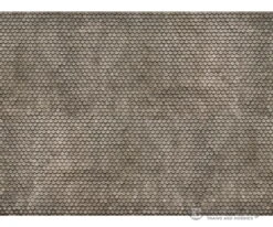 Noch 56691 HO 3D Cardboard Sheet "Plain Tiles" -Noch Shop noch 56691 ho 3d cardboard sheet plain tiles other scenery 908