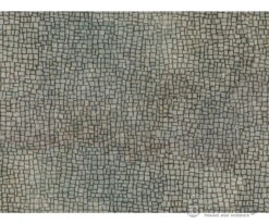 Noch 56723 HO 3D Cardboard Sheet "Irregular Paving"