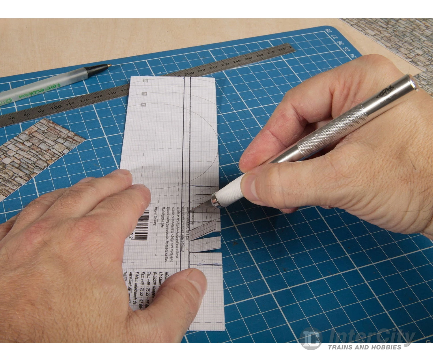 Noch 56723 HO 3D Cardboard Sheet "Irregular Paving" 10 Noch 56723 HO 3D Cardboard Sheet "Irregular Paving" - Image 8