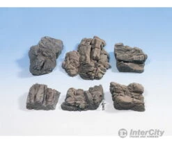 Noch 58452 HO, N, Z Structured Rock Pieces "Sandstone" -Noch Shop noch 58452 ho n z structured rock pieces sandstone other scenery 594