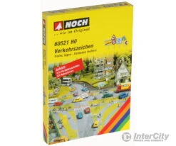 Noch 60521 HO Assorted Traffic Signs -Noch Shop noch 60521 ho assorted traffic signs roads streets 115
