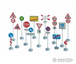 Noch 60521 HO Assorted Traffic Signs