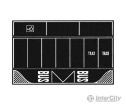 Noch 60718 HO Car-Park, Asphalt, 2 Pcs., Each 22 X 14 Cm