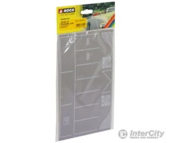 Noch 60720 HO Car-Park, Gey, 2 Pcs., Each 22 X 14 Cm -Noch Shop noch 60720 ho car park gey 2 pcs each 22 x 14 cm roads streets 180