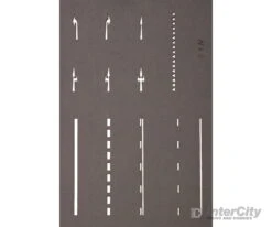 Noch 60740 HO, N Starter Set Street Markings -Noch Shop noch 60740 ho n starter set street markings roads streets 326