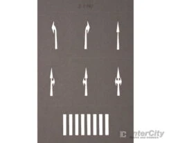 Noch 60740 HO, N Starter Set Street Markings -Noch Shop noch 60740 ho n starter set street markings roads streets 433