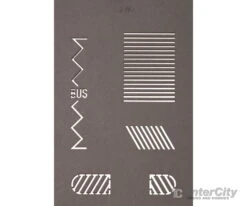 Noch 60745 HO Road Marking Stencils -Noch Shop noch 60745 ho road marking stencils roads streets 890