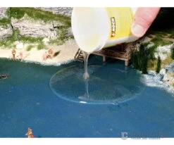 Noch 60870 HO, N, Z 2K Water Gel "transparent" -Noch Shop noch 60870 ho n z 2k water gel transparent other scenery 710