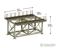 Noch 67023 HO Truss Approach Bridge -Noch Shop noch 67023 ho truss approach bridge tunnels bridges 939