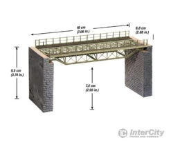 Noch 67024 HO Bridge Track, Straight -Noch Shop noch 67024 ho bridge track straight tunnels bridges 321