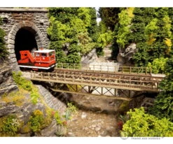 Noch 67024 HO Bridge Track, Straight -Noch Shop noch 67024 ho bridge track straight tunnels bridges 784