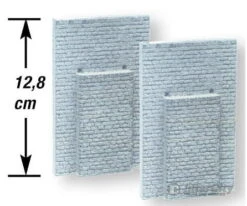 Noch 67034 HO Bridge Heads (2 Pcs)