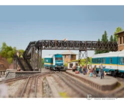 Noch 67070 HO Footbridge -Noch Shop noch 67070 ho footbridge tunnels bridges 824