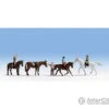 Noch HO 15630 Equestrians - 4 People & 4 Horses -Noch Shop noch ho 15630 equestrians 4 people horses figures 776