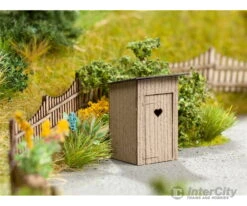 Noch N 14636 Outhouse - 2 Pcs - Laser Cut Kit